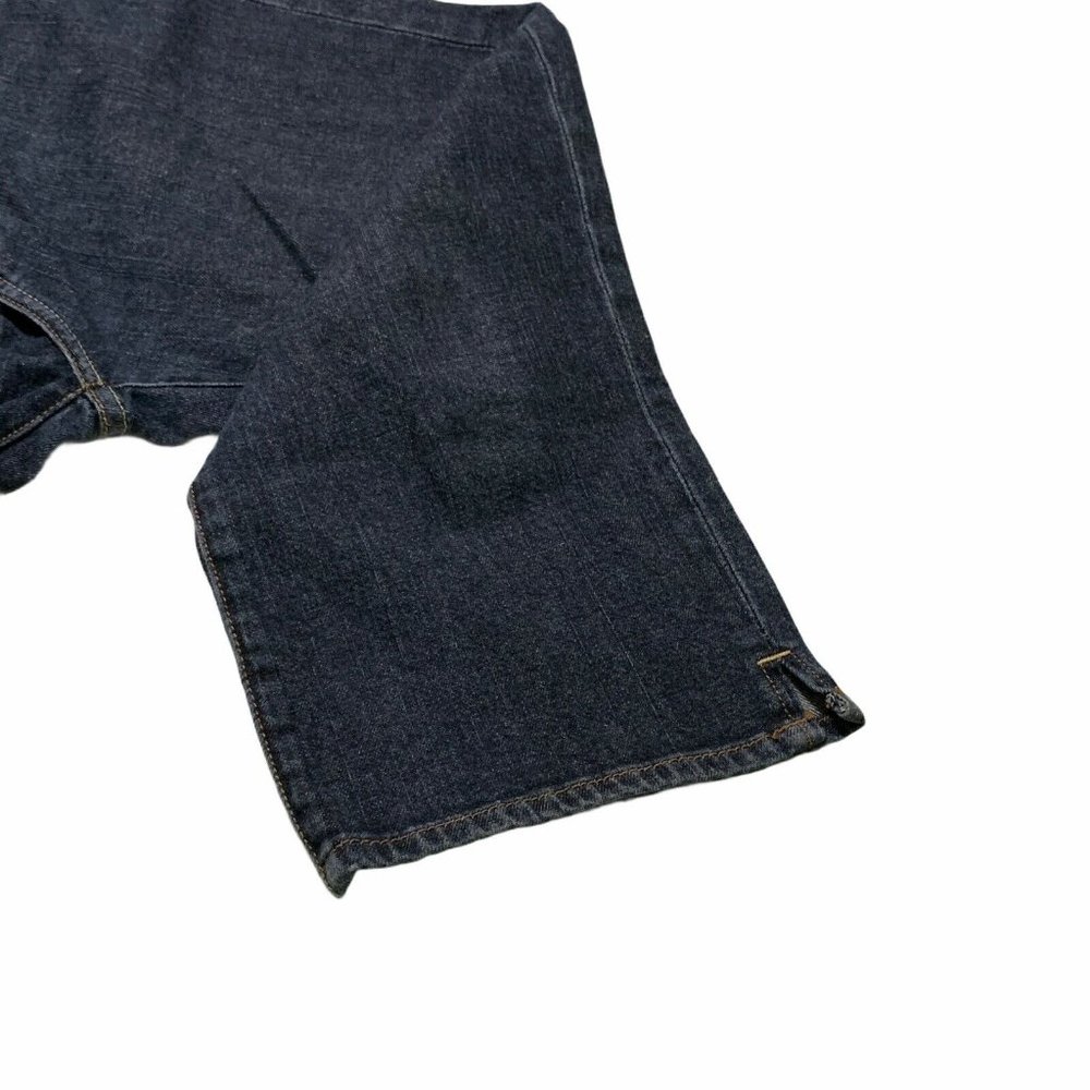 Chicos Platinum Jeans Jennie M Crop Pants Size 0.5 Bling Stretch Waist 14.5" - Picture 6 of 6